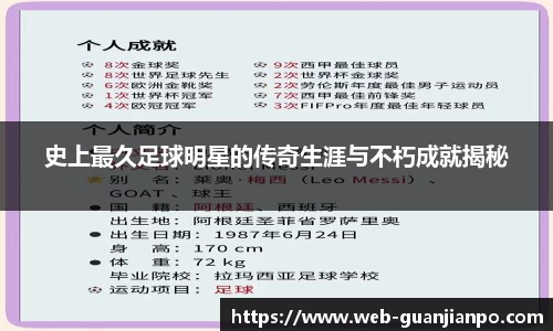 史上最久足球明星的传奇生涯与不朽成就揭秘